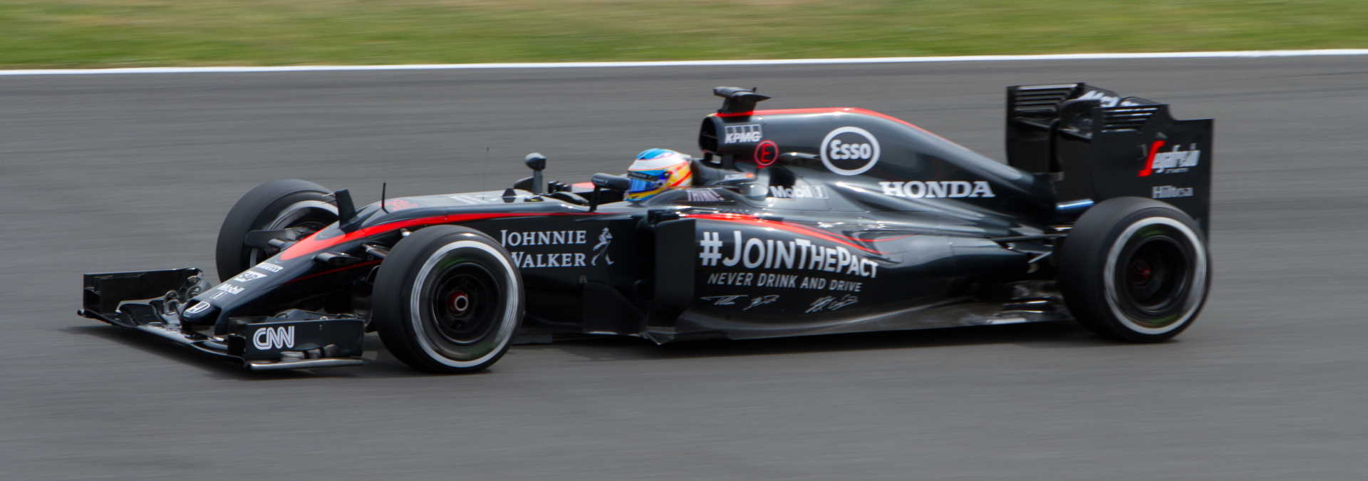 Fernando Alonso ajoi F1:ssä viimeksi McLarenilla vuosina 2015-2018. Kuva: © 2015 David Sheales / Flickr.com.