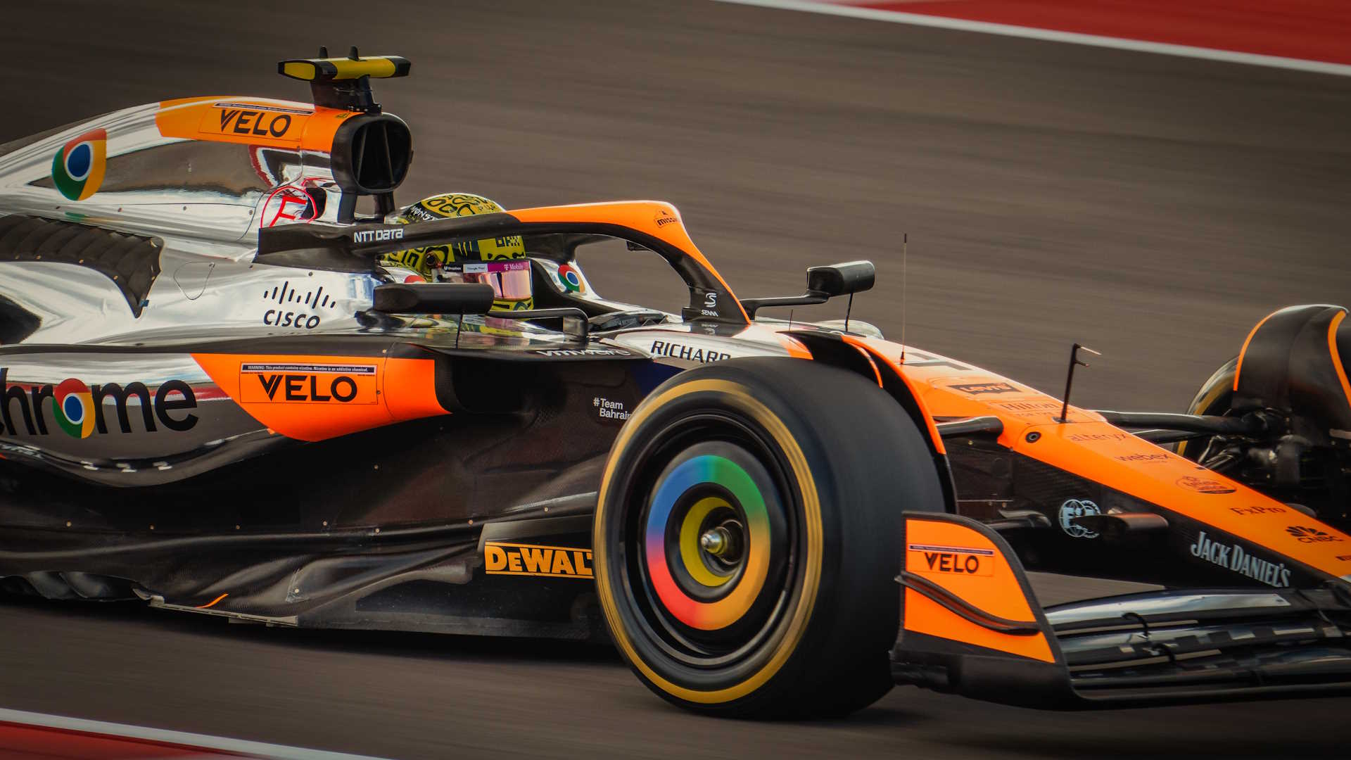 McLarenin Lando Norris USA:n GP:ssä vuonna 2024. Kuva: © 2024 Joe McGowan / Flickr.com.